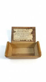 Vintage Jenny Wade Wooden Dough Tray Model
