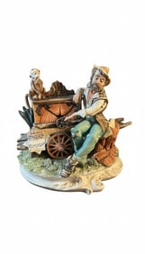 Capodimonte Porcelain Figurine "The Ploughman"