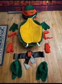 1988 Teenage Mutant Ninja Turtles Michelangelo Promotional Costume