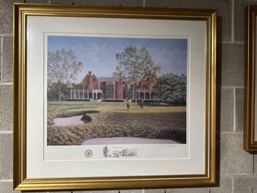 Limited Edition Golf Print – Nassau Country Club, Signed & Numbered by Larry T. Johnson