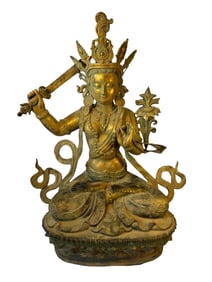 Large Manjushri Statue