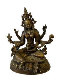 Bronze Vasudhara Statue