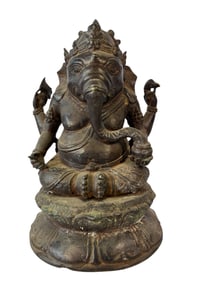 Bronze Ganesha Statue