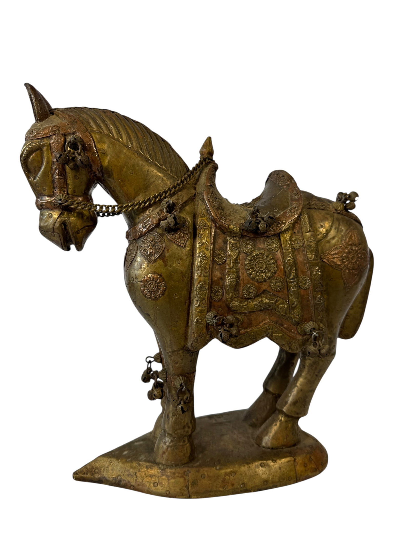 Ornate Indian Horse Sculpture (1 of 6)