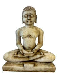 Marble Indian Jain Tirthankara Figure