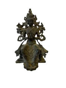 Bronze Java Style Devi Tara Statue