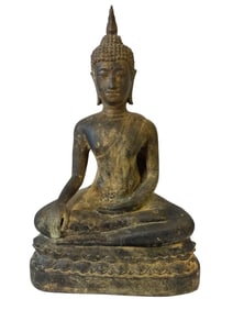 Bronze Thai Shakyamuni Buddha Statue