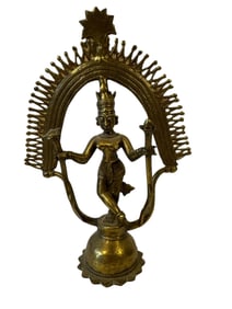 Brass Shiva Nataraja Statue