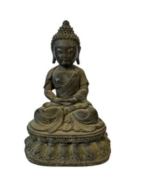 Bronze Seated Buddha Statue