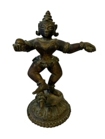 Bronze Krishna Statue