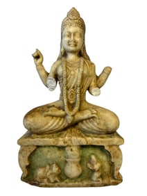 Marble Lakshmi Sculpture