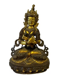 Gilt Bronze Vajrasattva Statue