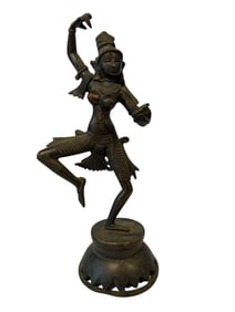 Bronze Dancing Parvati Statue