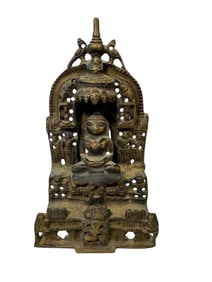 Bronze Jain Jina Shrine