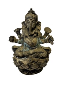 Bronze Ganesha Statue