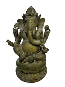Brass Ganesha Statue