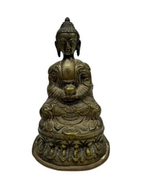 Bronze Seated Buddha Statue