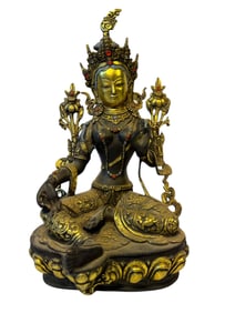 Gilt Bronze Tara Statue