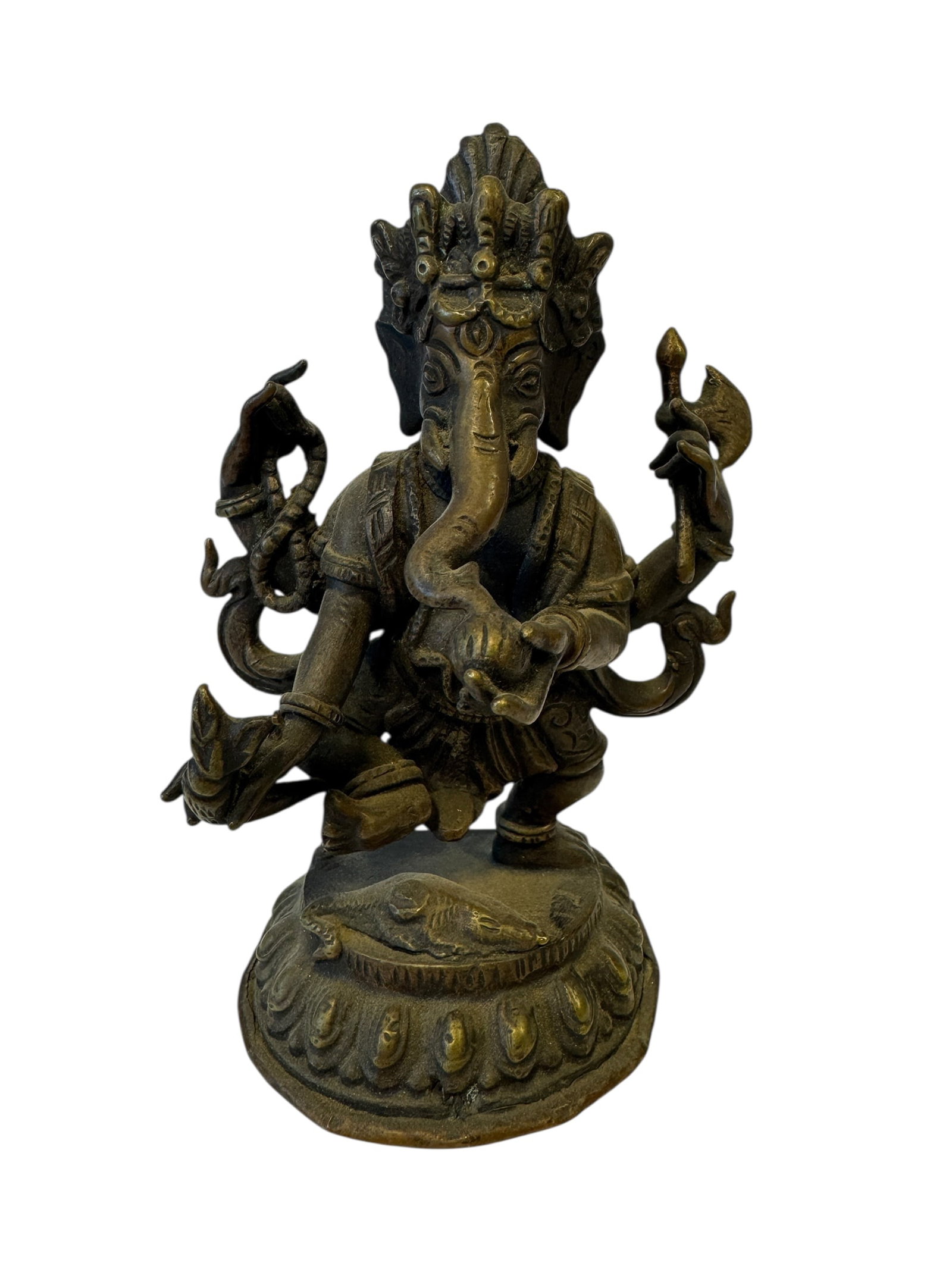 Brass Ganesha Statue (1 of 5)
