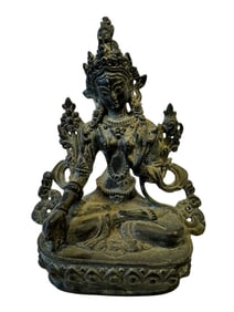 Bronze Tibetan Tara Statue