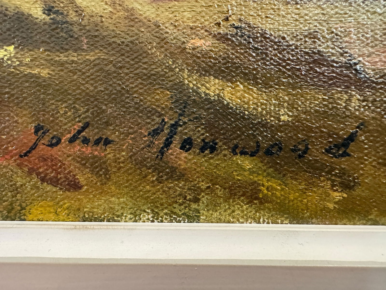 John Horwood Original Oil - 2