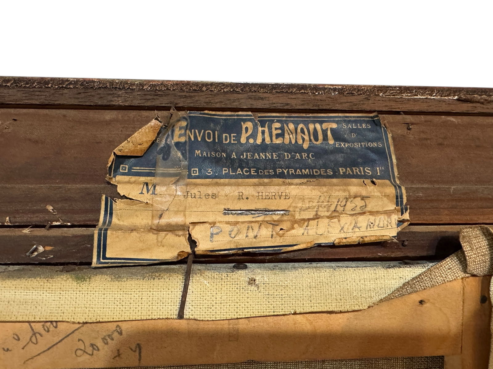 Jules R. Herve Original Oil - 4