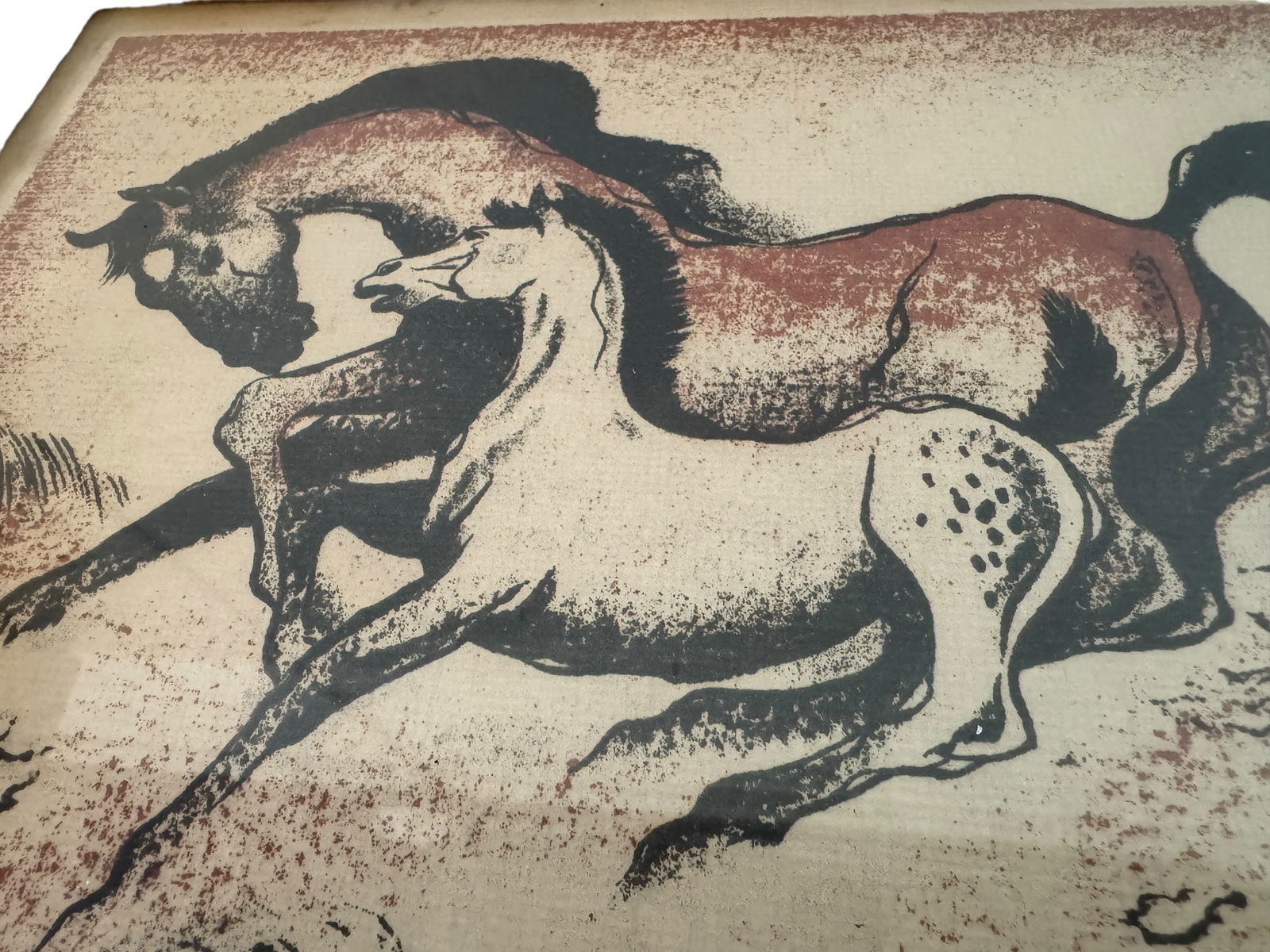 Paul Dyck Lithograph Dancing Horses - 2