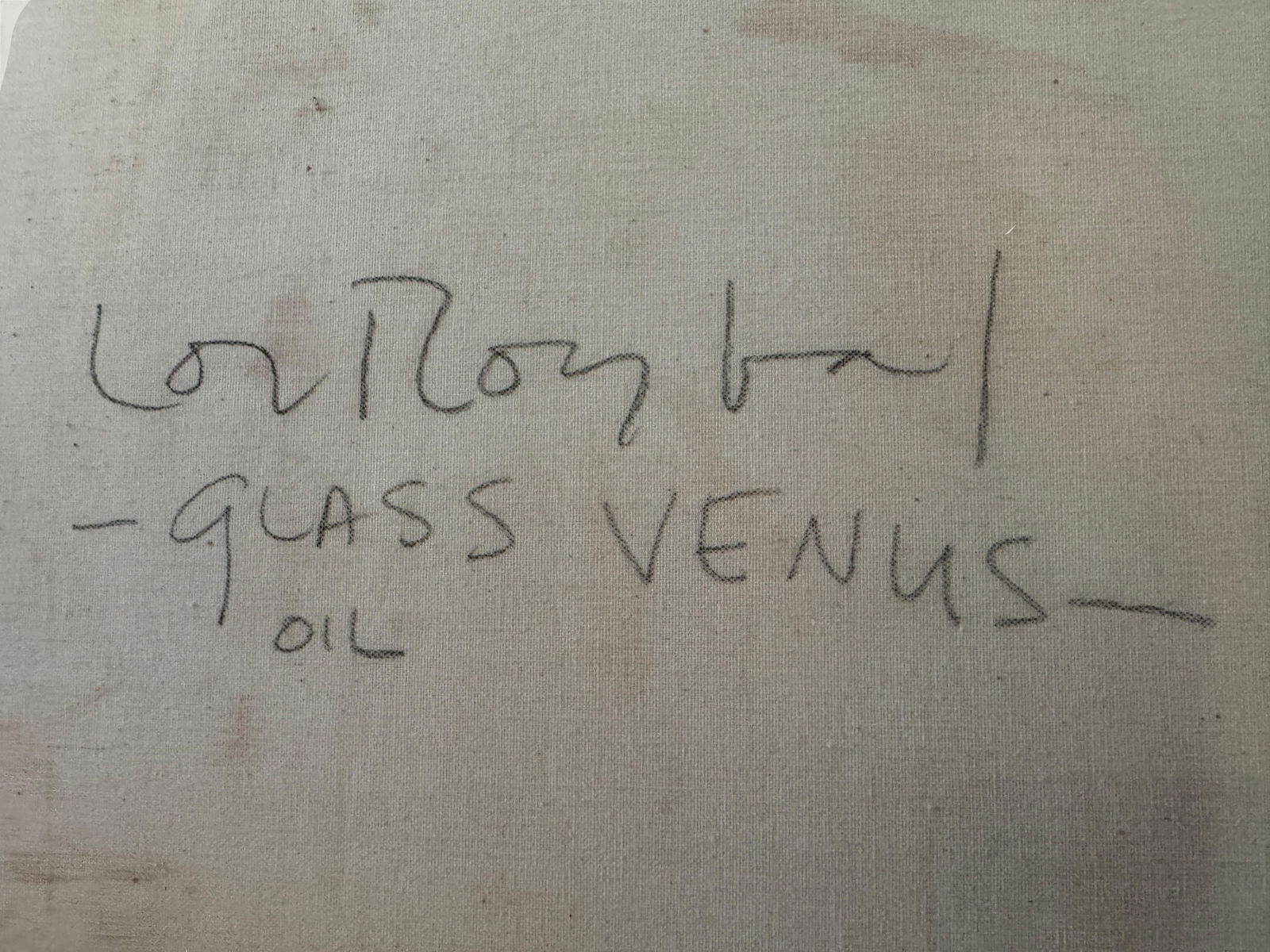 Lor Roybal "Glass Venus" Original Oil - 3