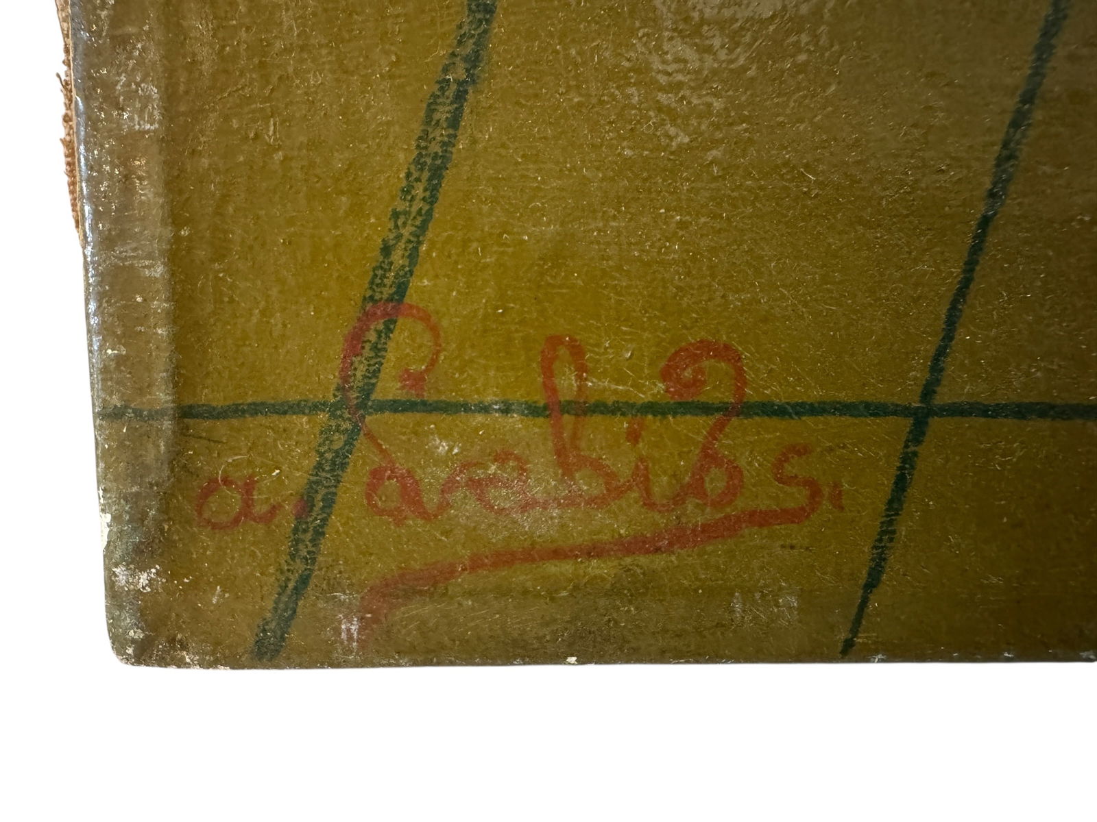 Agapito Labios Young Girl Holding Apple & Bird Original Oil - 2