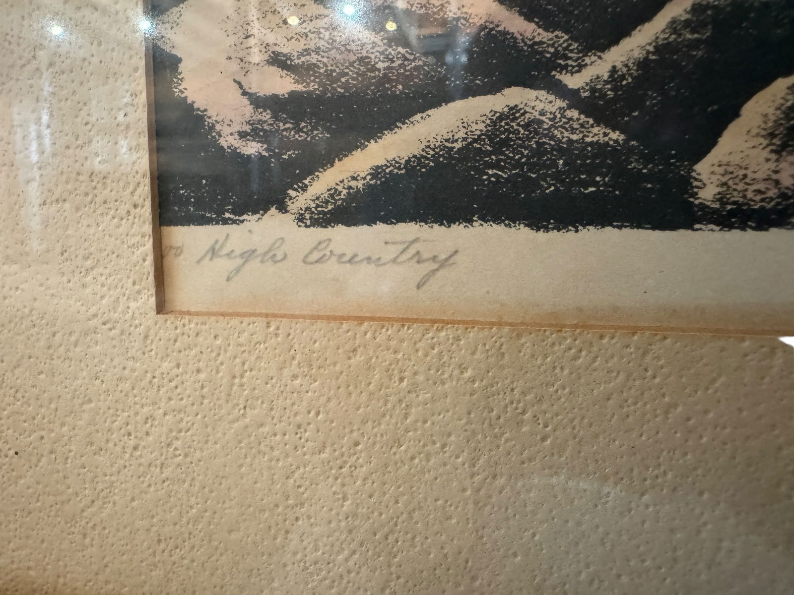 Pair Signed Alfred Wands Framed Lithographs - 3