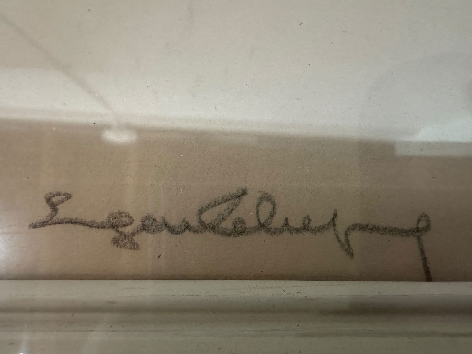 Signed Eugene Lelievre Pinup Lithograph - 3