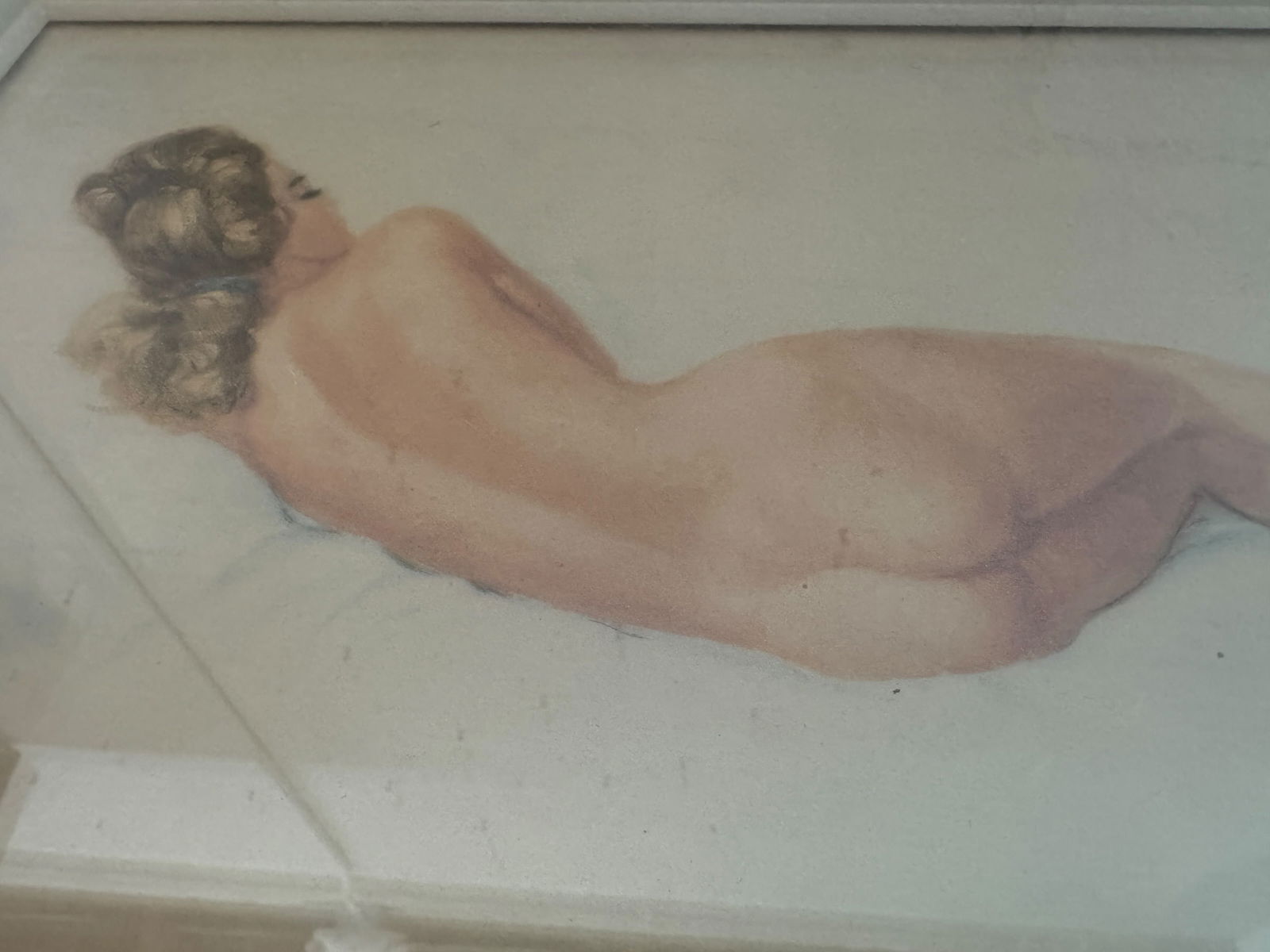 Signed Eugene Lelievre Pinup Lithograph - 4