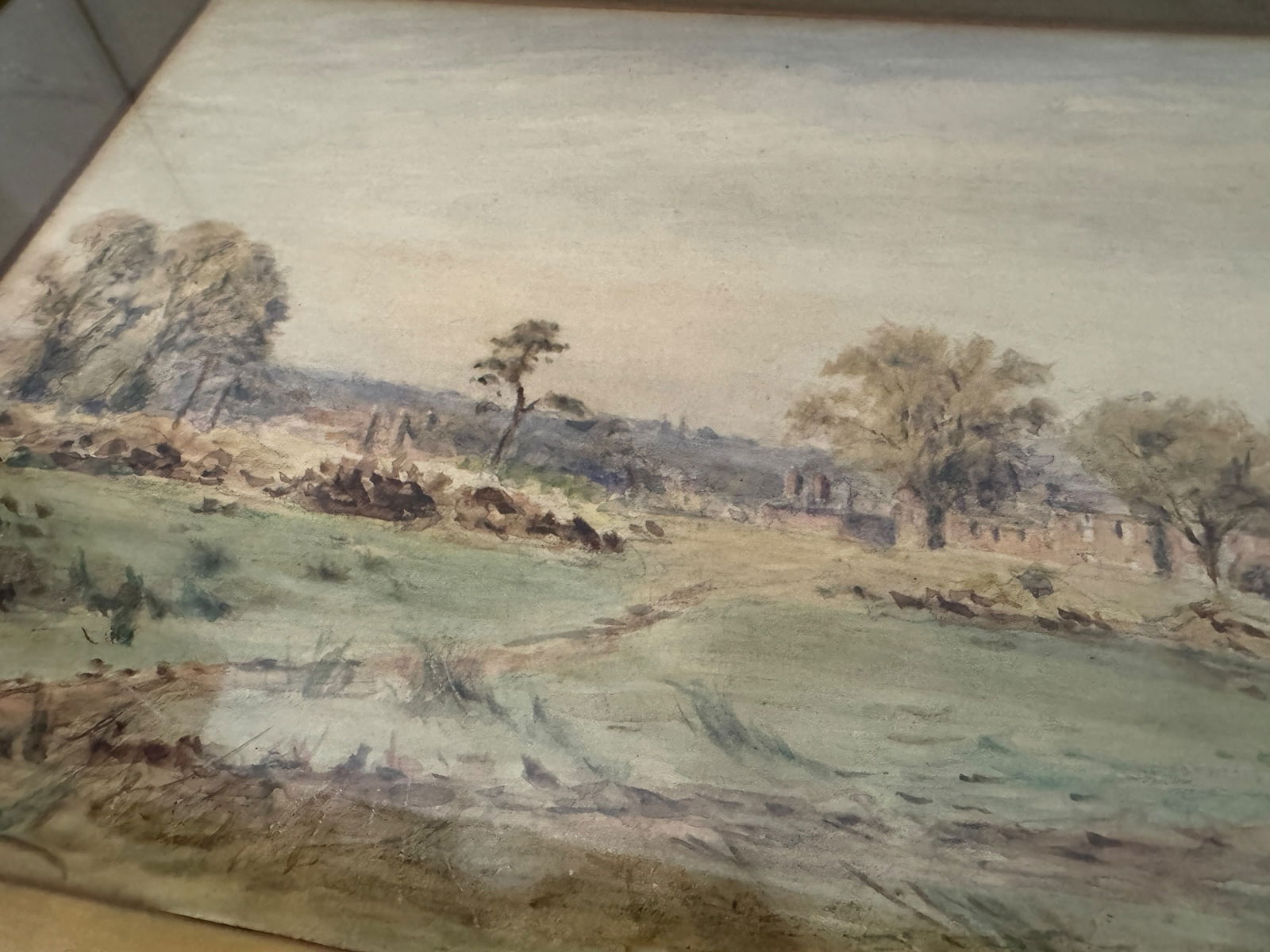Henry James Sage Original Watercolor Landscape - 2