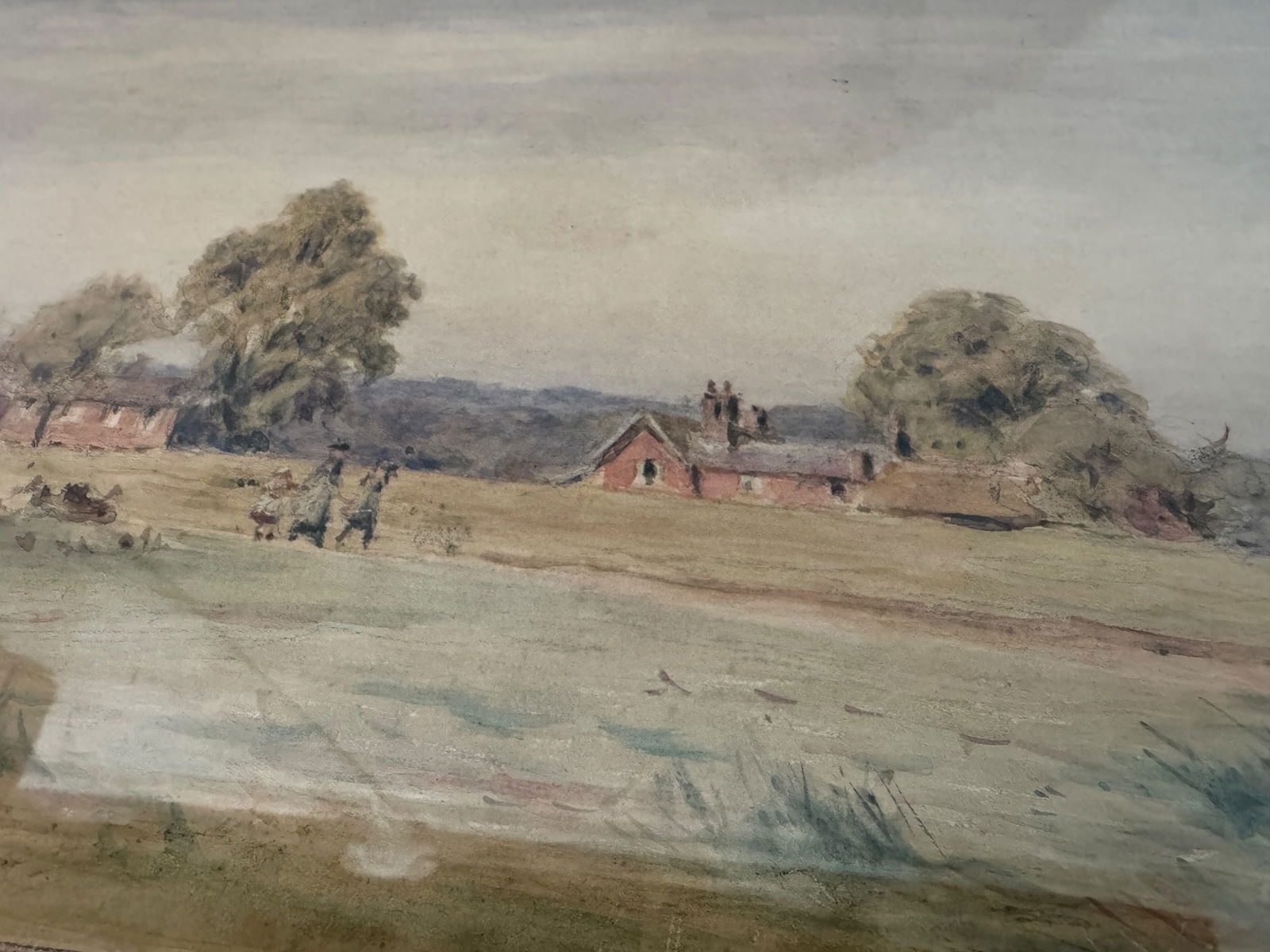 Henry James Sage Original Watercolor Landscape - 4