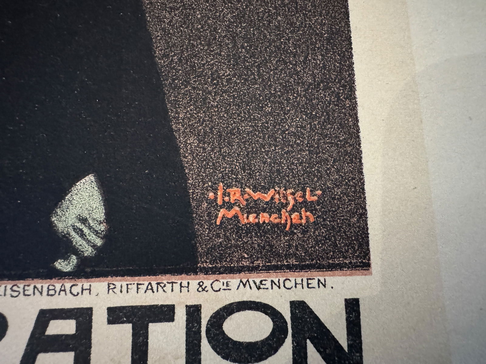 Antique Joseph Rudolf Witzel "Deutsche-Kunst Und Dekoration" Color Lithograph - 7