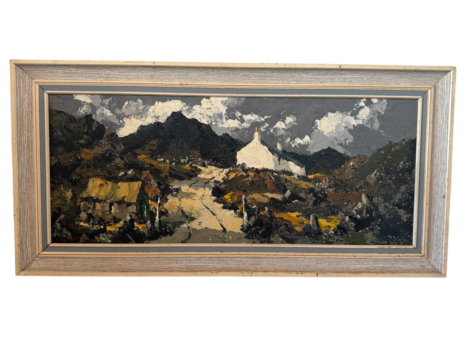 Charles Wyatt Warren Welsh Hill Farm Original Oil (1 of 8)