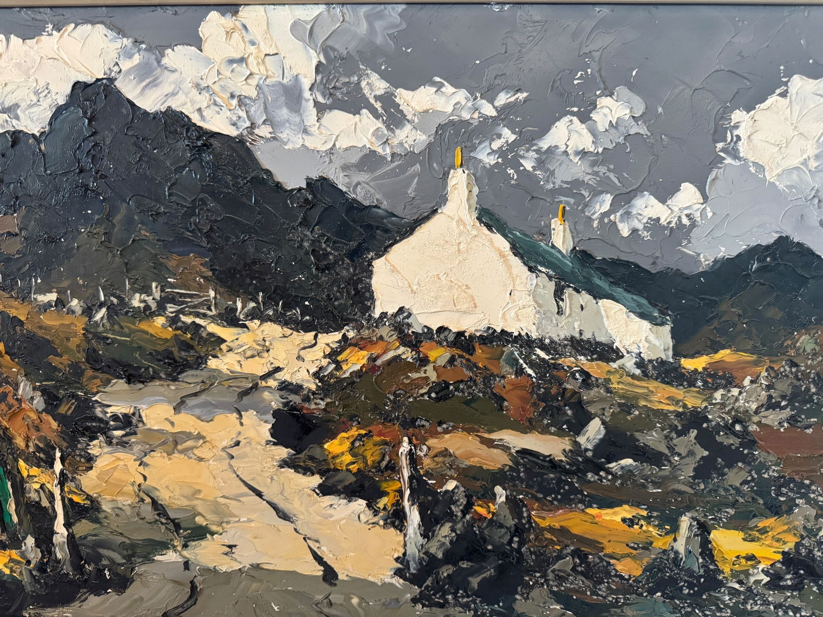 Charles Wyatt Warren Welsh Hill Farm Original Oil - 3