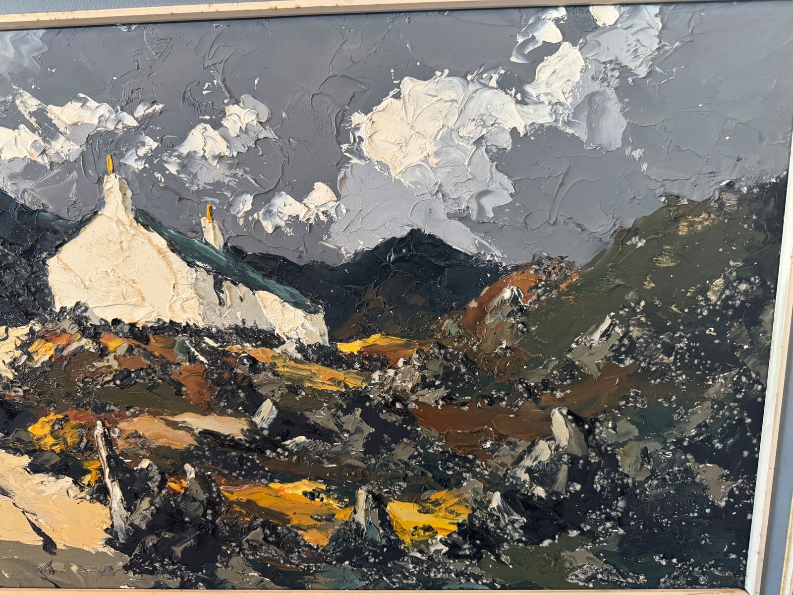 Charles Wyatt Warren Welsh Hill Farm Original Oil - 4