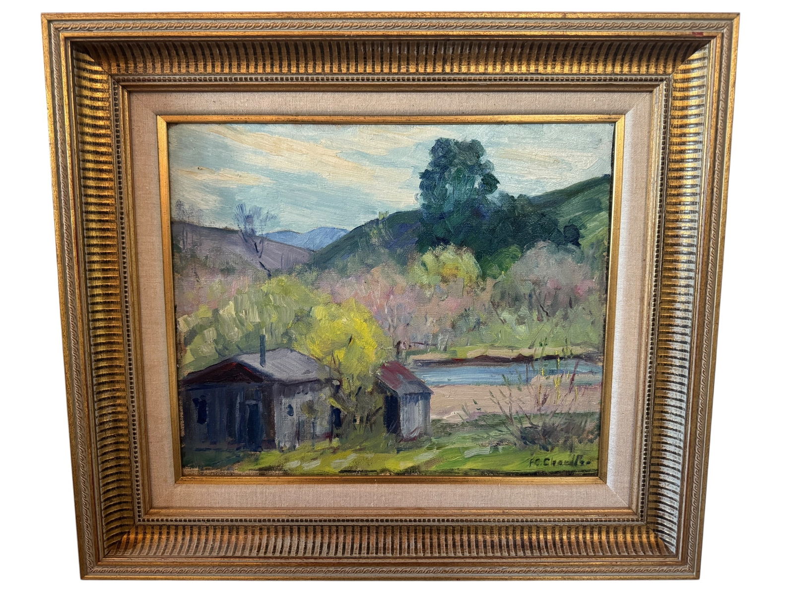 Floyd C. Chandler Original Oil (1 of 5)