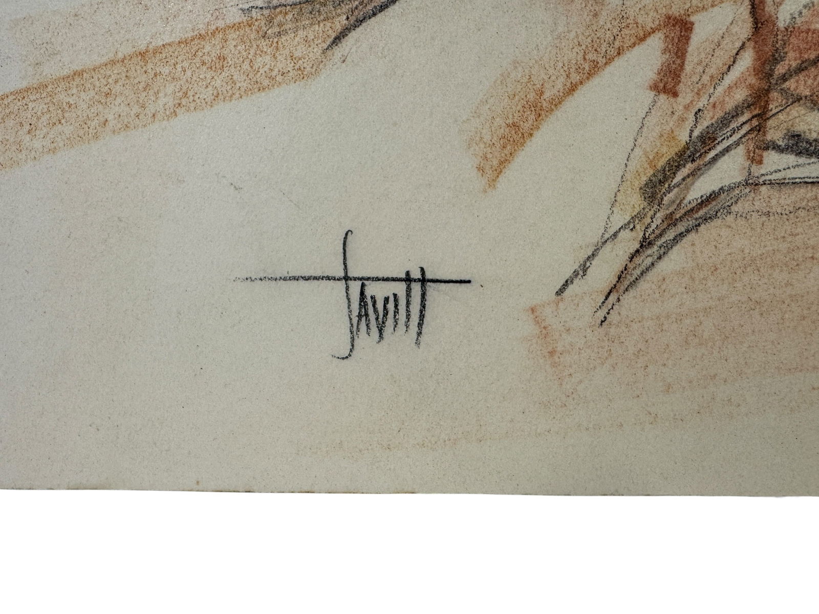 Signed Original Cowboy Illustration - 2