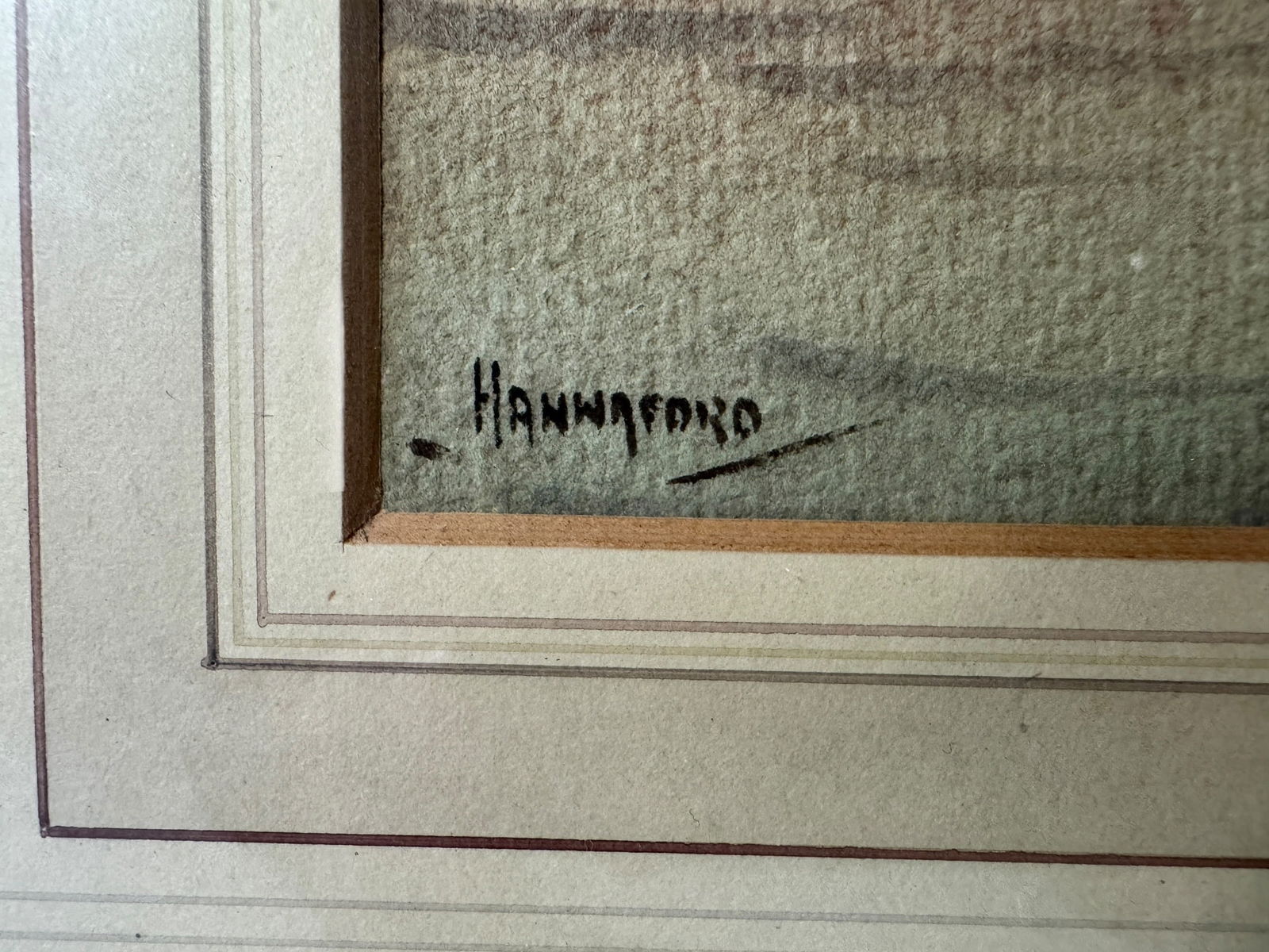 Charles Edward Hannaford Original Watercolor Seascape - 3