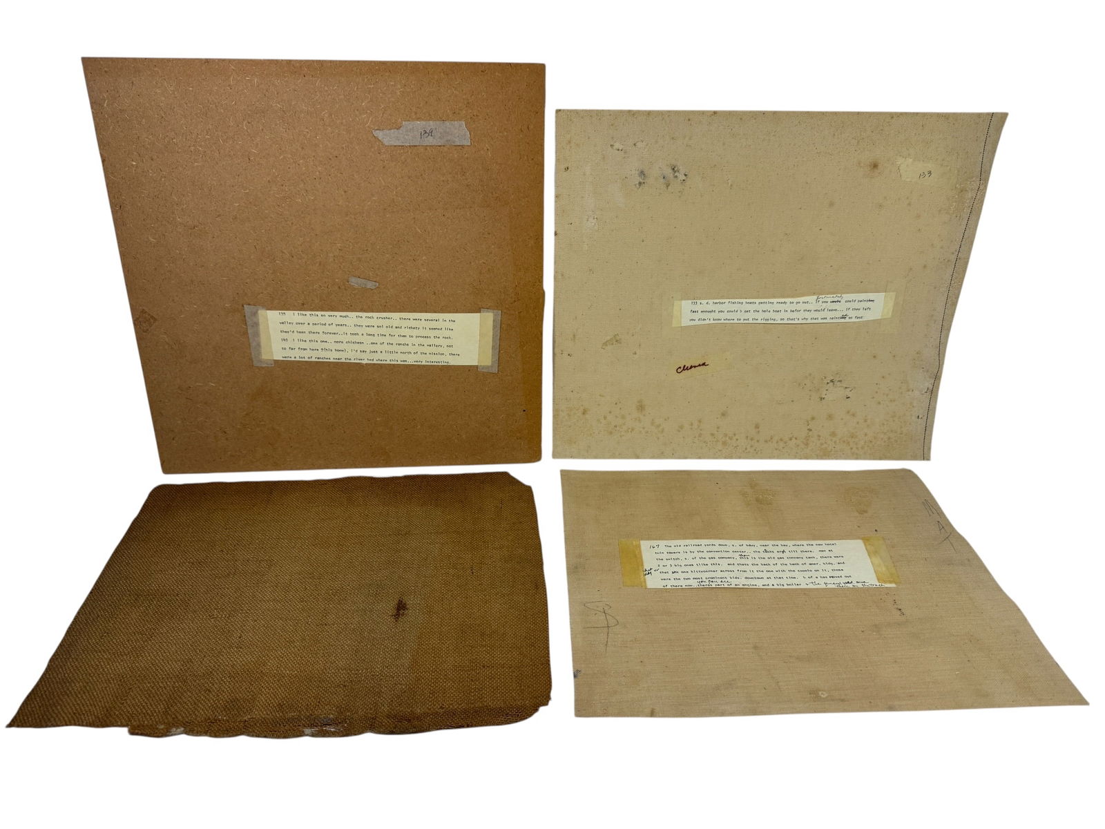 Collection of 4 Floyd C. Chandler Original Oils - 6