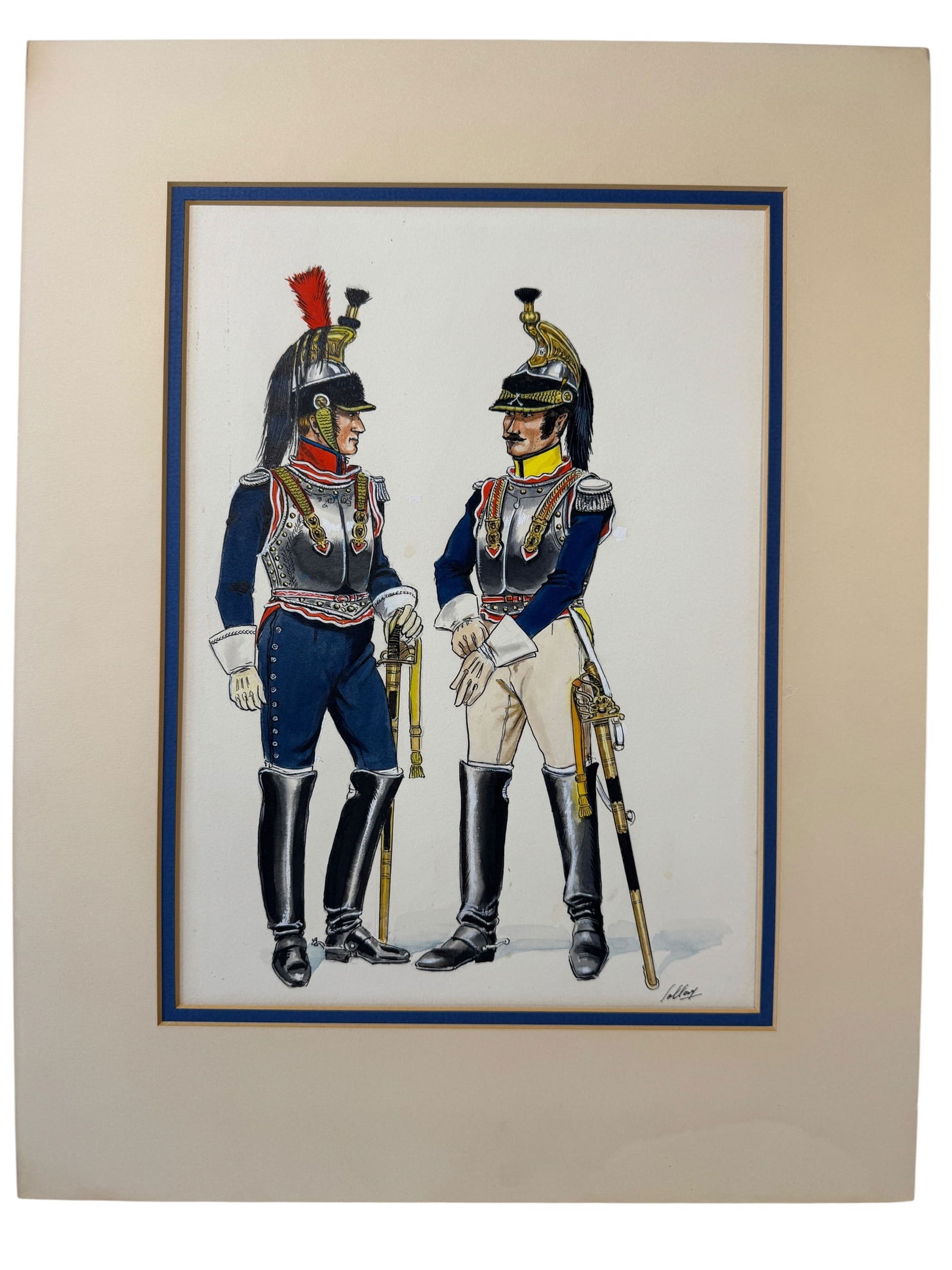 Signed Original Watercolor (1 of 3)