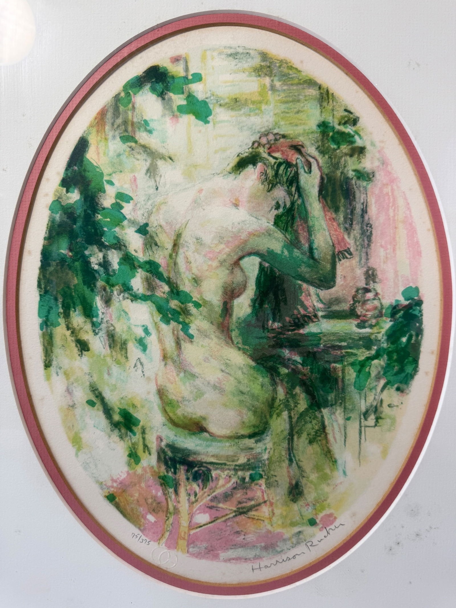 Pair Harrison Rucker Lithographs - 3