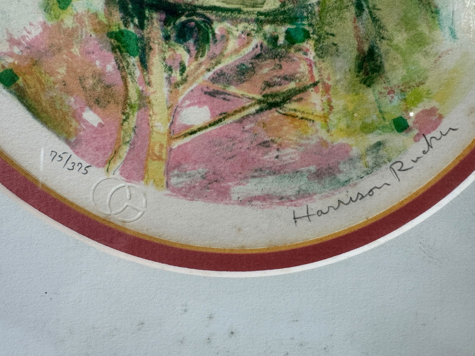 Pair Harrison Rucker Lithographs - 4