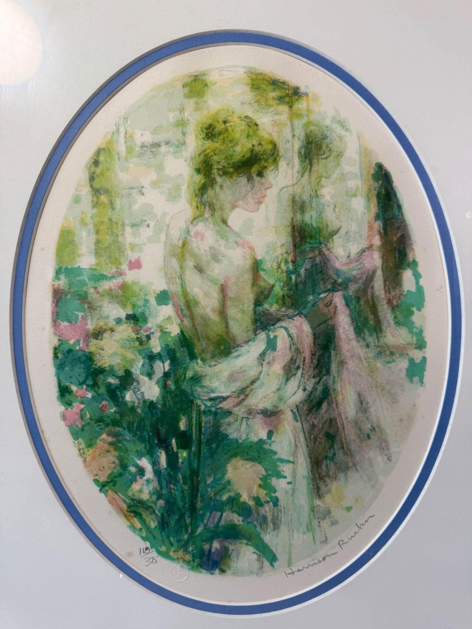 Pair Harrison Rucker Lithographs - 6