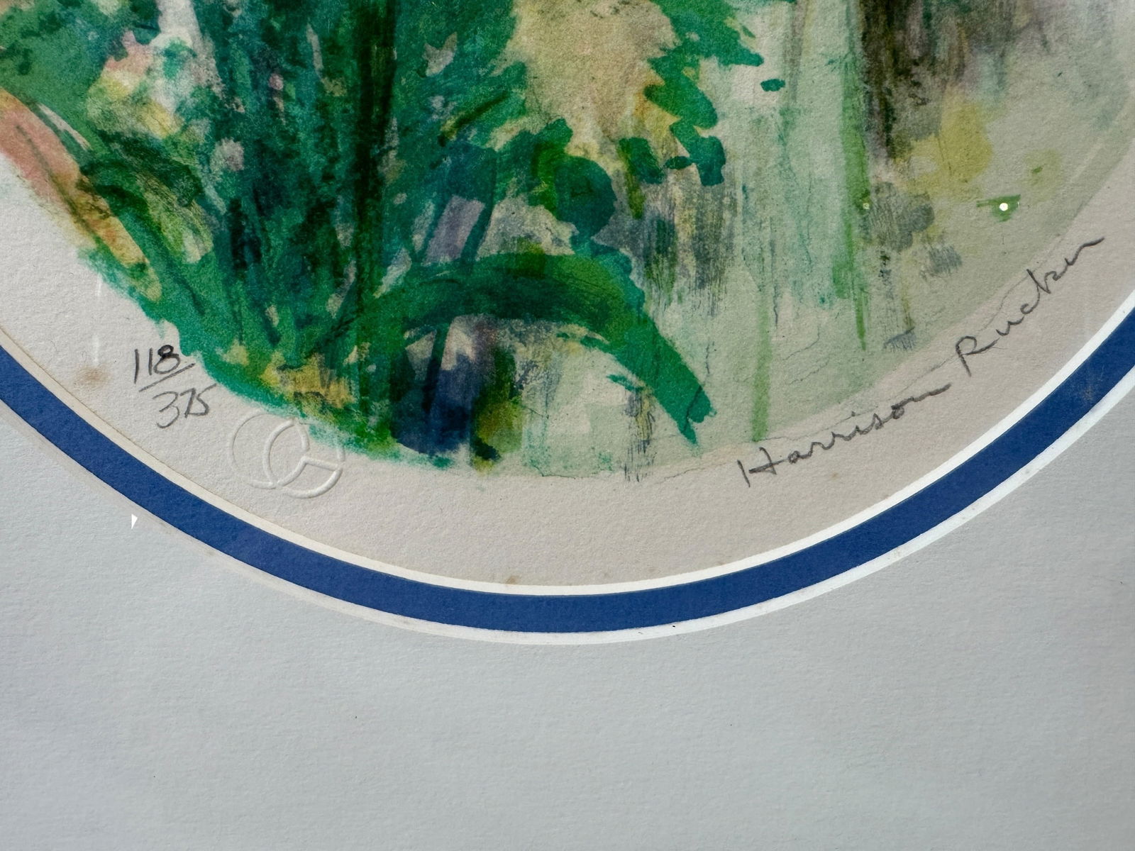 Pair Harrison Rucker Lithographs - 7