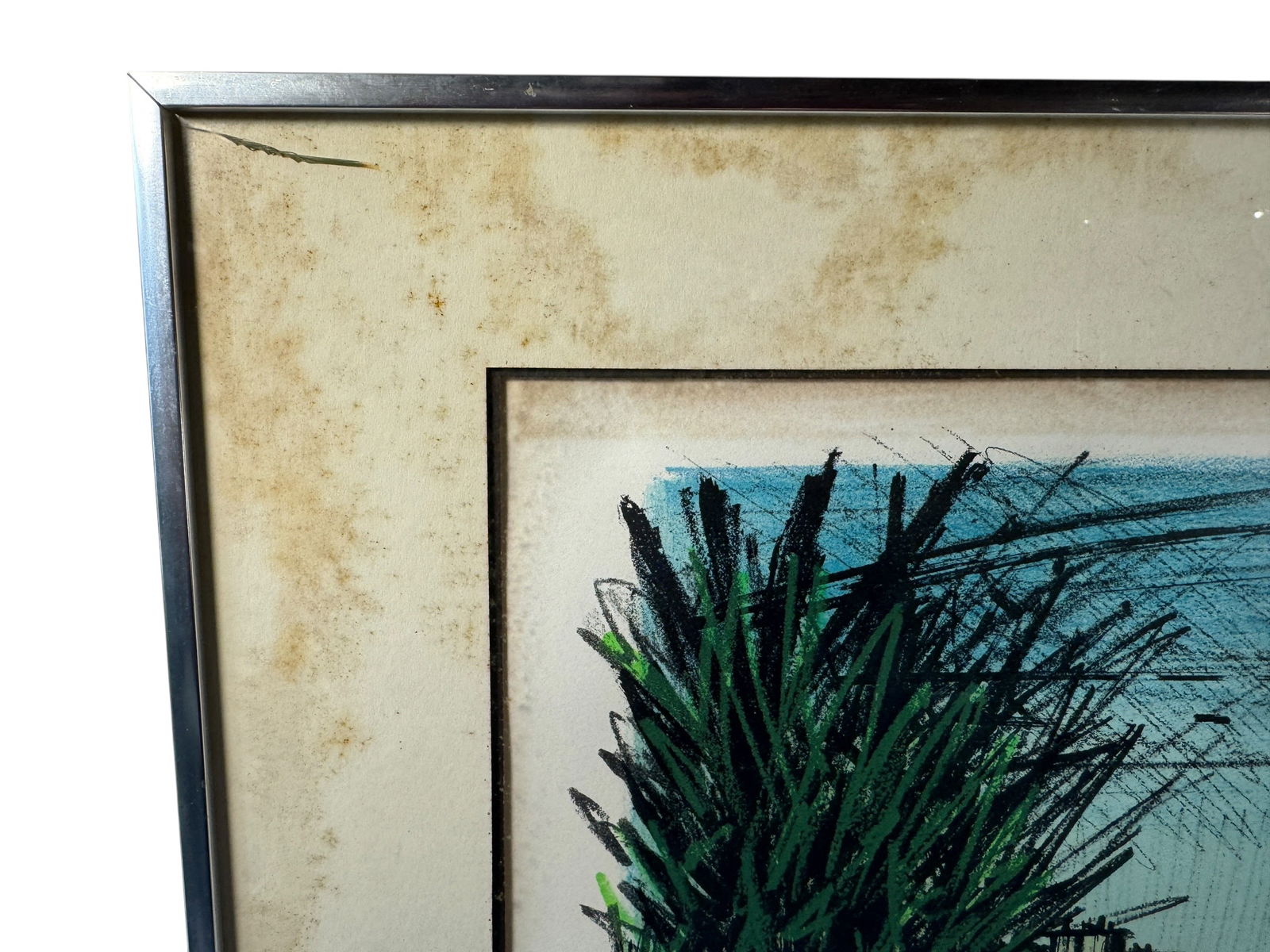 Bernard Buffet "Le Pont Neuf" 1968 Color Lithograph - 5