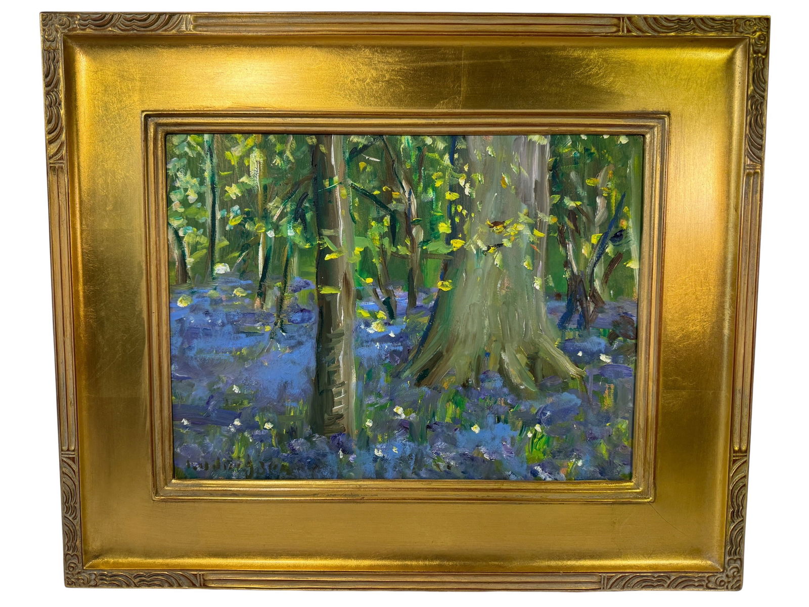 Malcom Ludvigsen "Near Beningbrough Hall" Plien Air Original Oil (1 of 4)