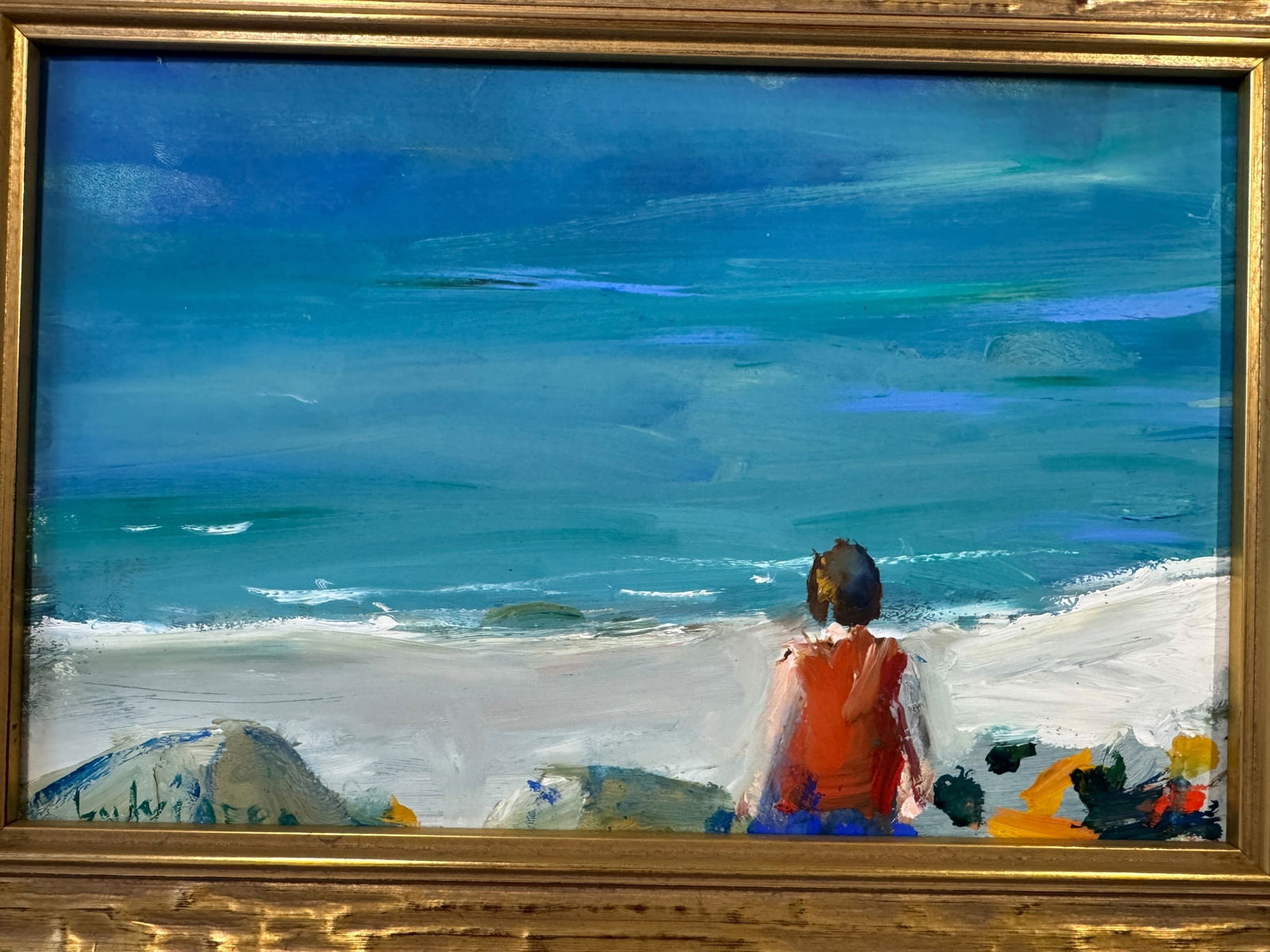 Malcom Ludvigsen "Cala de Deie" Plein Air Original Oil - 2